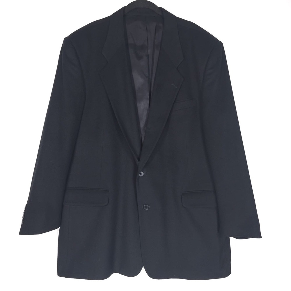 FIORAVANTI COUTURE 100%‎ CASHMERE Men’s Blazer Sport Coat USA MADE VTG No Tag 48